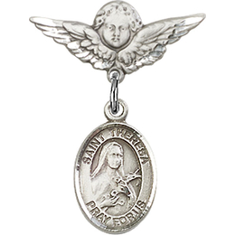 St Theresa<br>Baby Badge - 9106/0735