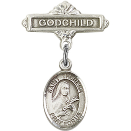 St Theresa<br>Baby Badge - 9106/0736