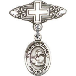 St Thomas Aquinas<br>Baby Badge - 9108/0731