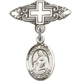 St Agnes of Rome<br>Baby Badge - 9128/0731
