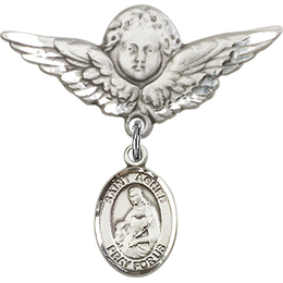 St Agnes of Rome<br>Baby Badge - 9128/0733
