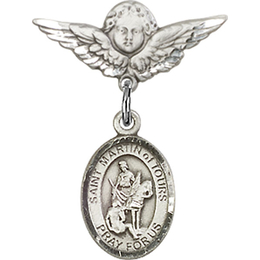 St Martin of Tours<br>Baby Badge - 9200/0735