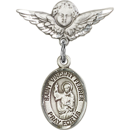 St Vincent Ferrer<br>Baby Badge - 9201/0735