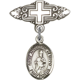 St Augustine of Hippo<br>Baby Badge - 9202/0731