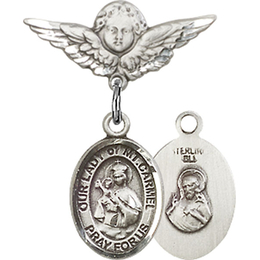 Our Lady of Mount Carmel<br>Baby Badge - 9243/0735