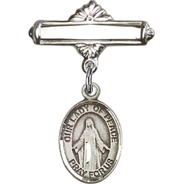 Our Lady of Peace<br>Baby Badge - 9245/0730