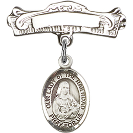 Our Lady of the Railroad<br>Baby Badge - 9247/0732