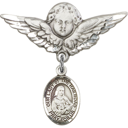 Our Lady of the Railroad<br>Baby Badge - 9247/0733