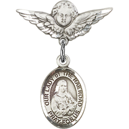 Our Lady of the Railroad<br>Baby Badge - 9247/0735