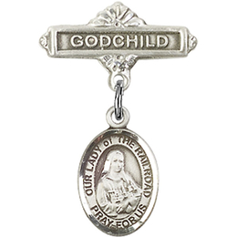 Our Lady of the Railroad<br>Baby Badge - 9247/0736