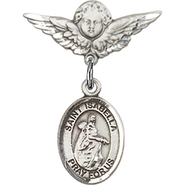 St Isabella of Portugal<br>Baby Badge - 9250/0735