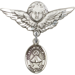 Our Lady of San Juan<br>Baby Badge - 9263/0733
