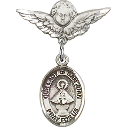 Our Lady of San Juan<br>Baby Badge - 9263/0735