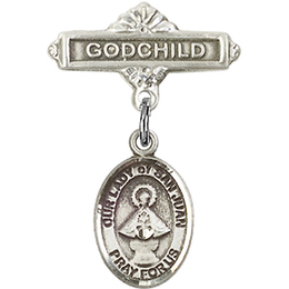 Our Lady of San Juan<br>Baby Badge - 9263/0736