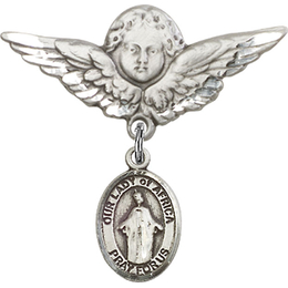 Our Lady of Africa<br>Baby Badge - 9269/0733