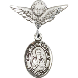 St Basil the Great<br>Baby Badge - 9275/0735