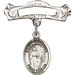 St Susanna<br>Baby Badge - 9280/0732
