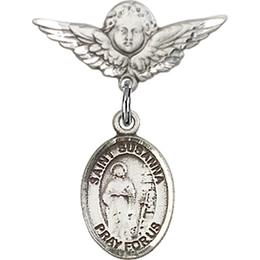 St Susanna<br>Baby Badge - 9280/0735