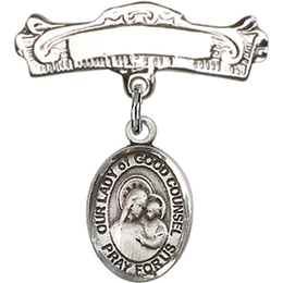 Our Lady of Good Counsel<br>Baby Badge - 9287/0732