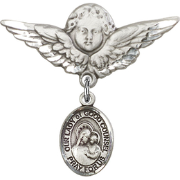 Our Lady of Good Counsel<br>Baby Badge - 9287/0733