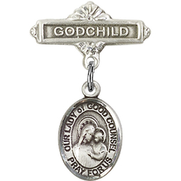 Our Lady of Good Counsel<br>Baby Badge - 9287/0736