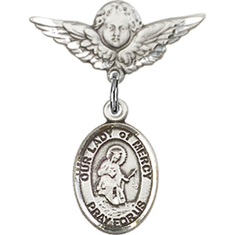 Our Lady of Mercy<br>Baby Badge - 9289/0735