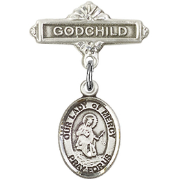 Our Lady of Mercy<br>Baby Badge - 9289/0736