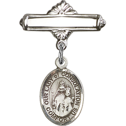 Our Lady of Consolation<br>Baby Badge - 9292/0730