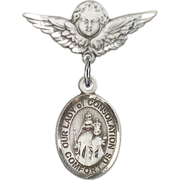 Our Lady of Consolation<br>Baby Badge - 9292/0735