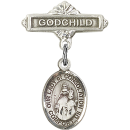 Our Lady of Consolation<br>Baby Badge - 9292/0736
