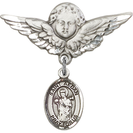 St Aedan of Ferns<br>Baby Badge - 9293/0733