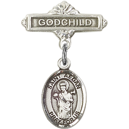 St Aedan of Ferns<br>Baby Badge - 9293/0736