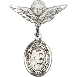 Saint Teresa of Calcutta<br>Baby Badge - 9295/0735