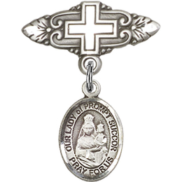 Our Lady of Prompt Succor<br>Baby Badge - 9299/0731