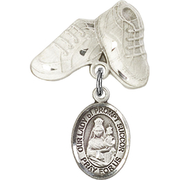 Our Lady of Prompt Succor<br>Baby Badge - 9299/5923