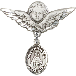 Our Lady of Olives<br>Baby Badge - 9303/0733