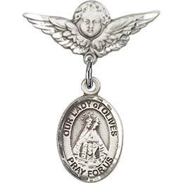 Our Lady of Olives<br>Baby Badge - 9303/0735