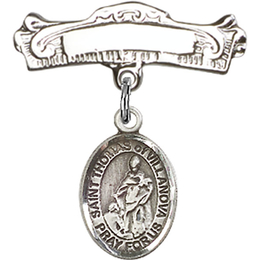 St Thomas of Villanova<br>Baby Badge - 9304/0732