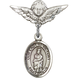 Our Lady of Victory<br>Baby Badge - 9306/0735