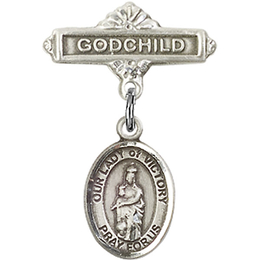 Our Lady of Victory<br>Baby Badge - 9306/0736