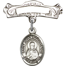 St John Chrysostom<br>Baby Badge - 9357/0732
