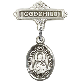 St John Chrysostom<br>Baby Badge - 9357/0736