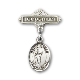 St Aidan of Lindesfarne<br>Baby Badge - 9381/0736
