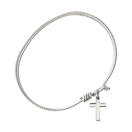 0111Y - Cross Bangle<br>Available in 8 Styles