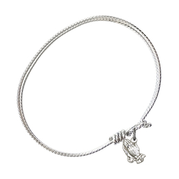0220 - Praying Hands Bangle<br>Available in 8 Styles