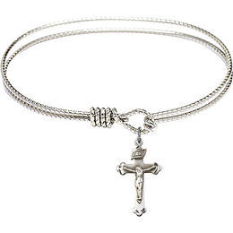 0669 - Crucifix Bangle<br>Available in 8 Styles