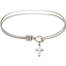1006 - Cross Bangle<br>Available in 8 Styles