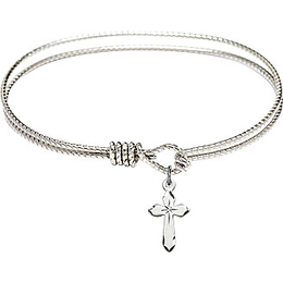 2529 - Cross Bangle<br>Available in 6 Styles