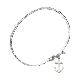 4158A - Anchor Bangle<br>Available in 8 Styles