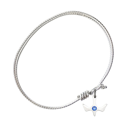 5431-STN - Holy Spirit Bangle<br>Available in 8 Styles